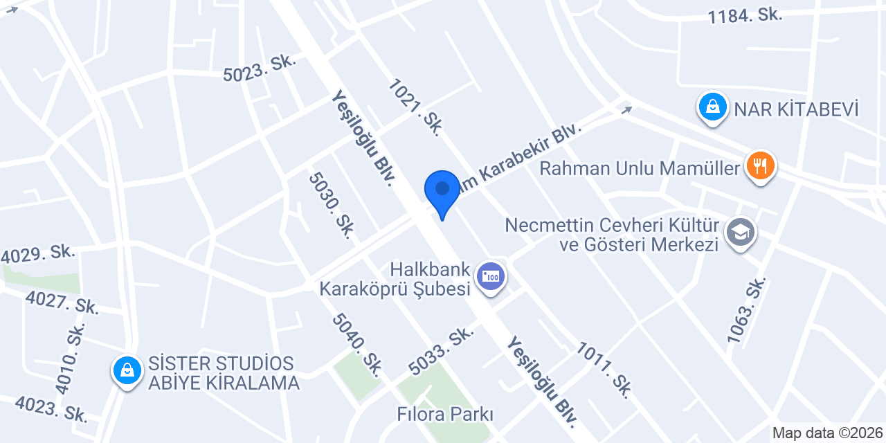 Gülizar Döner konumu