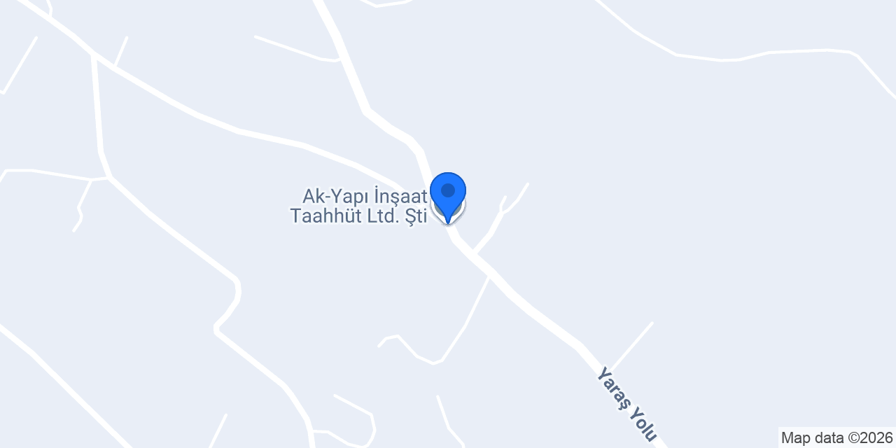 Ak-Yapı İnşaat Taahhüt Ltd. Şti. konumu