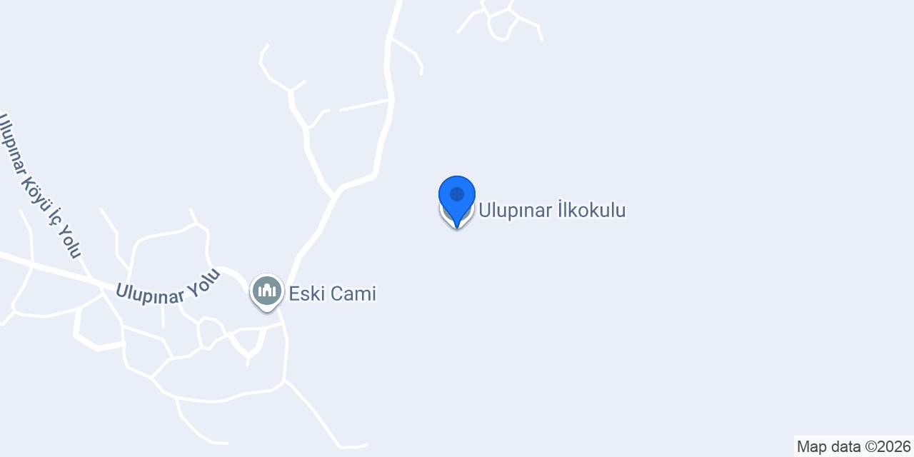 Ulupınar İlkokulu konumu