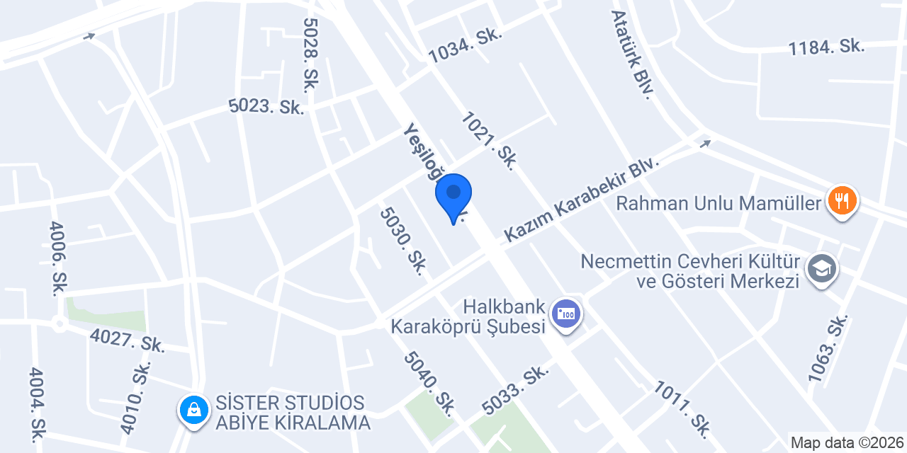 Karaca konumu