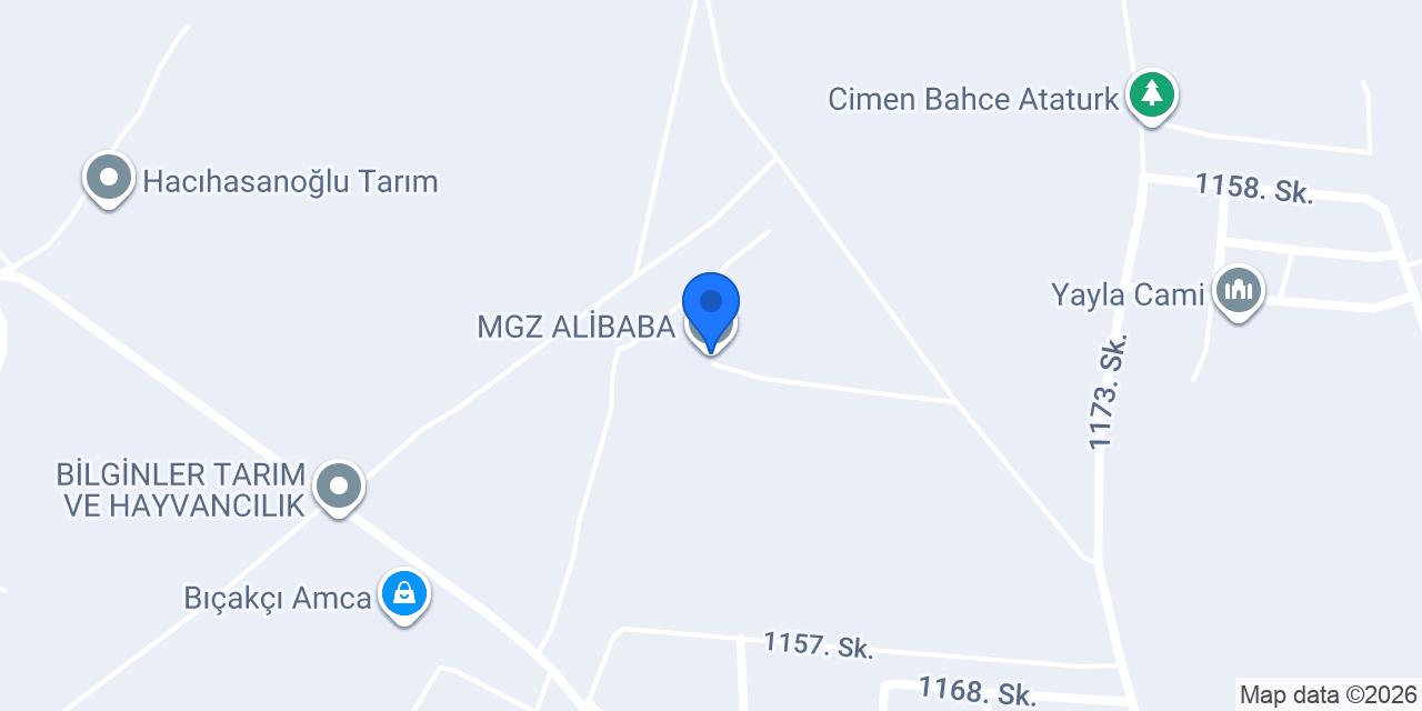 MGZ ALİBABA konumu