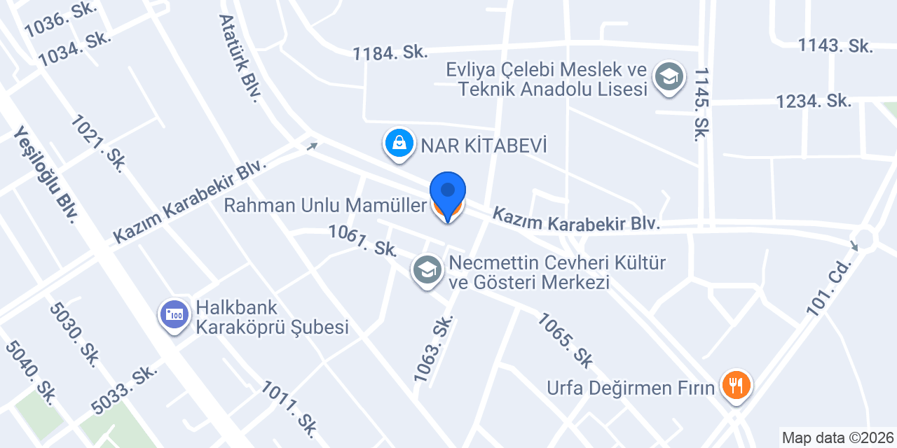 Rahman Unlu Mamüller konumu