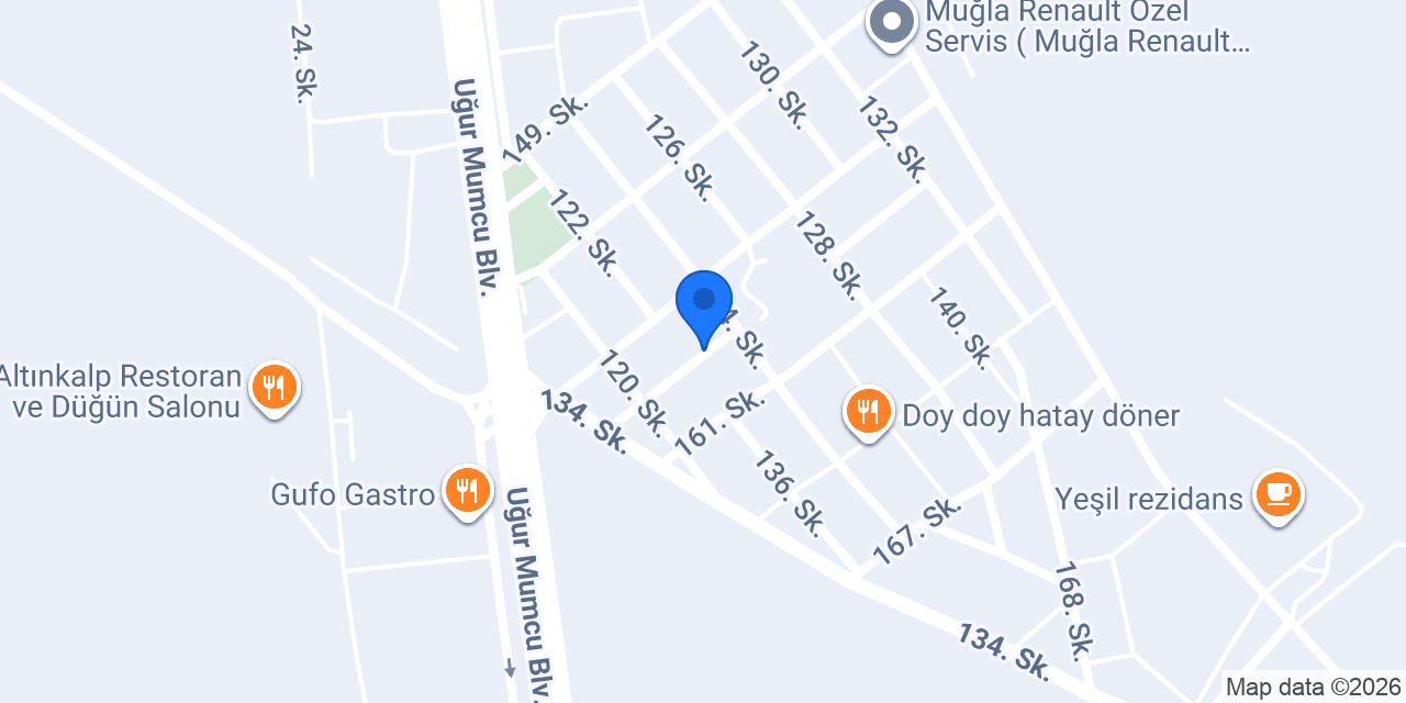Oto yıkama konumu