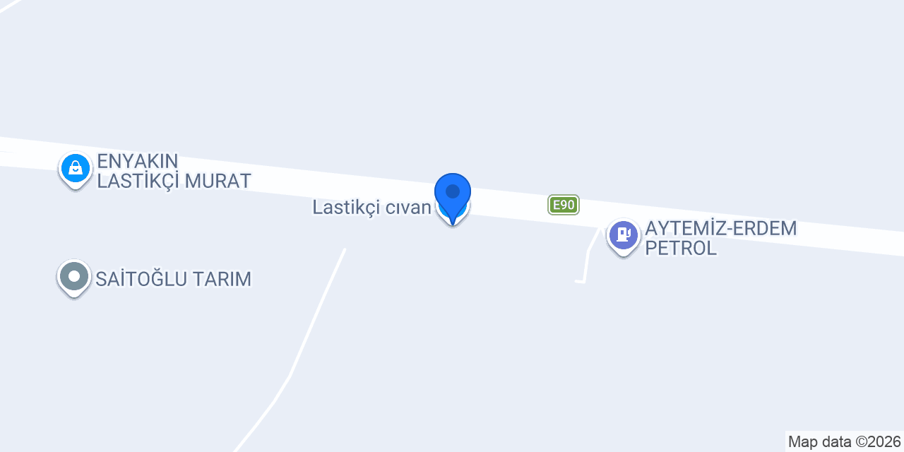 Lastikçi cıvan konumu