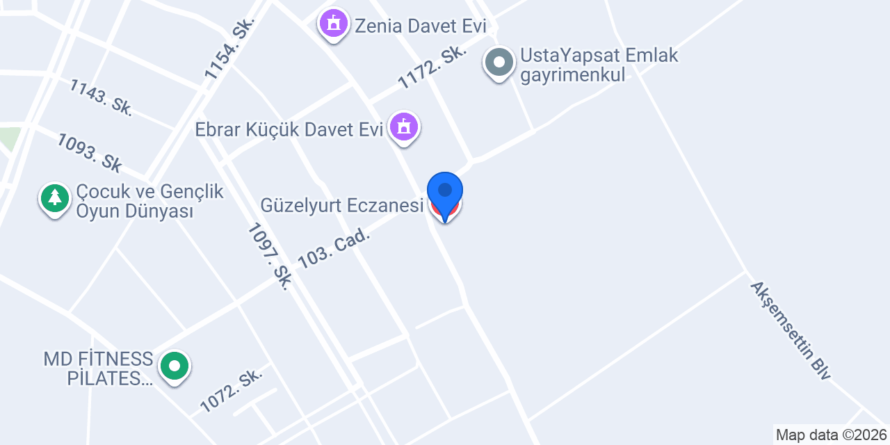 Güzelyurt Eczanesi konumu