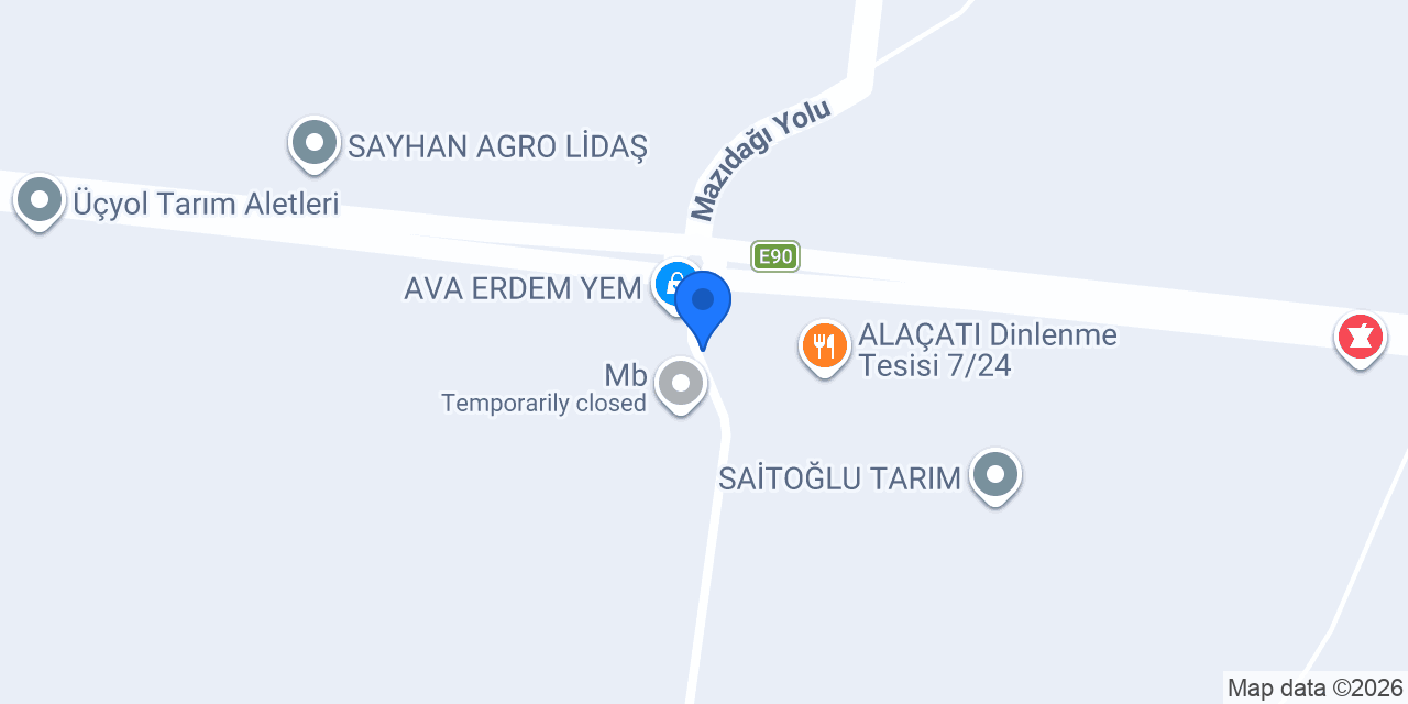 Roj Veteriner Kliniği konumu