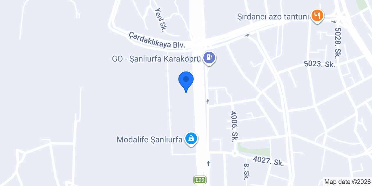 Gabba Şanlıurfa konumu