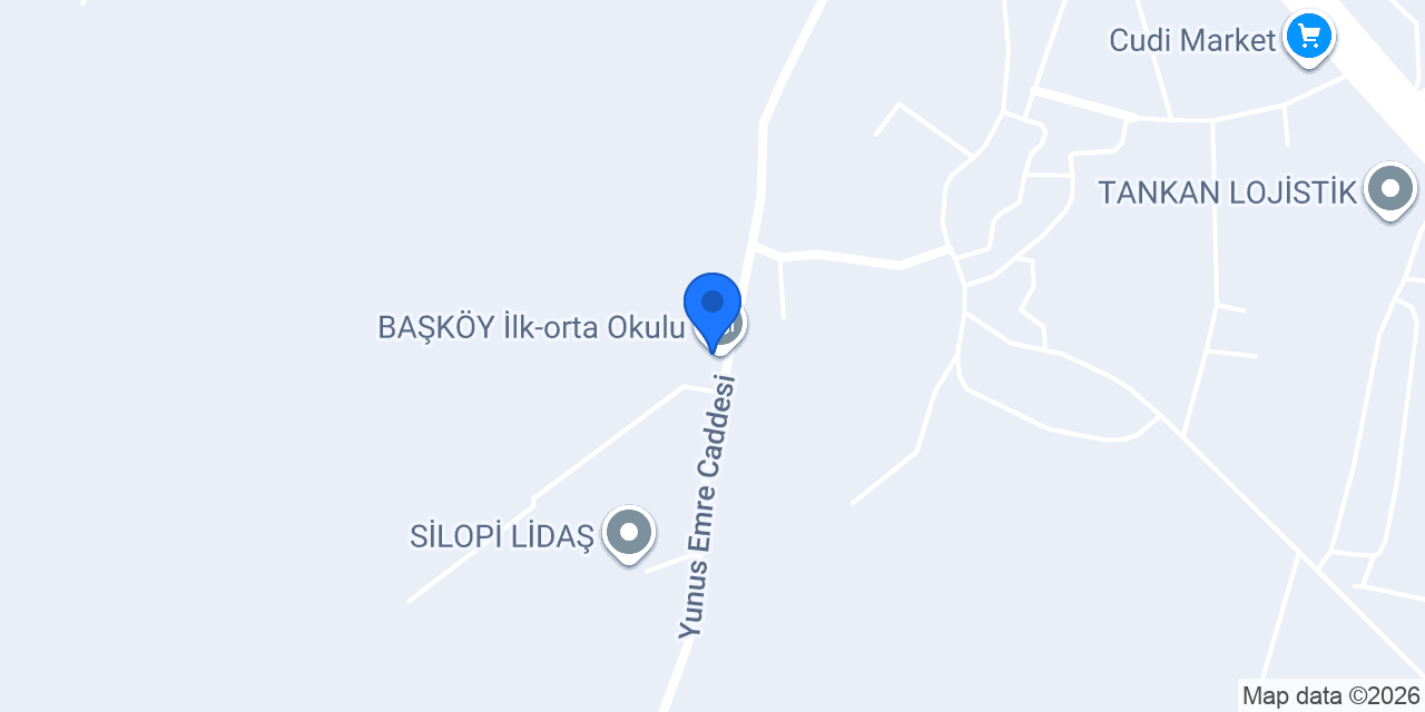BAŞKÖY İlk-orta Okulu konumu