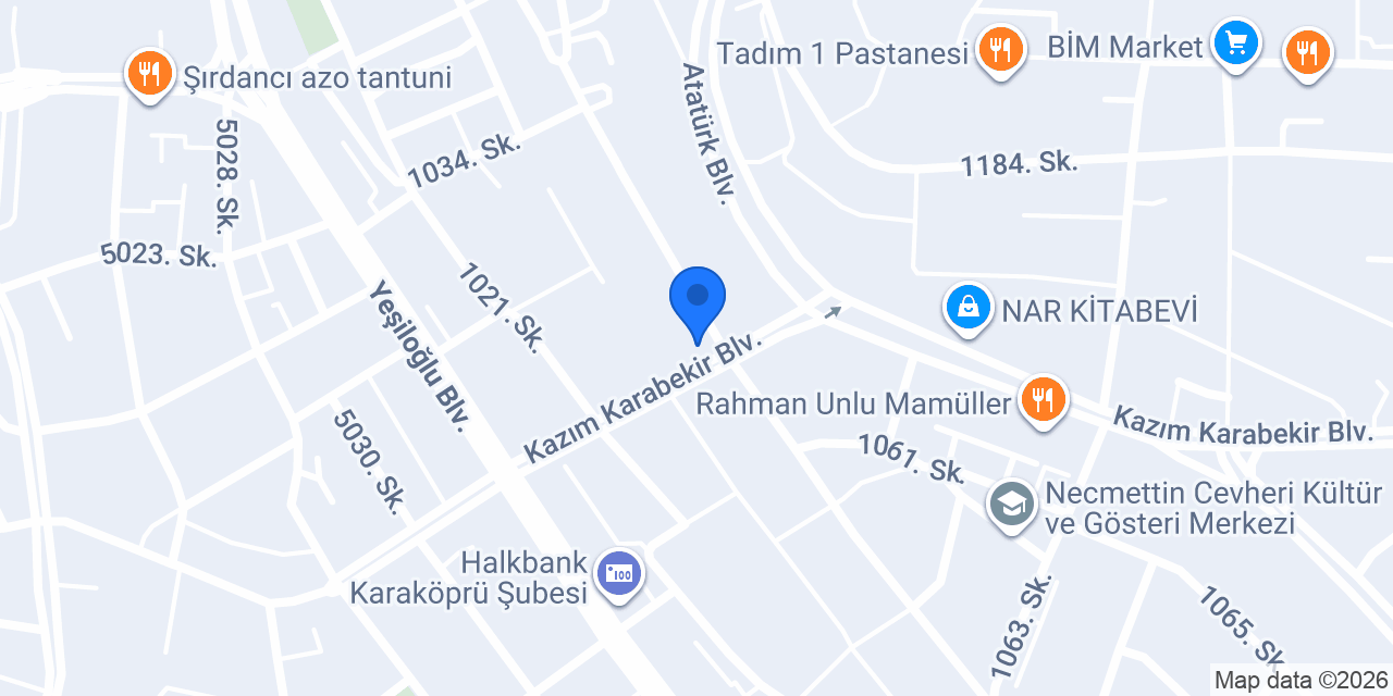 Aktif Kitabevi & Kırtasiye & Sahaf konumu