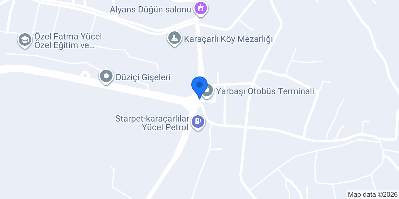 Yarbaşı Belediyesi konumu