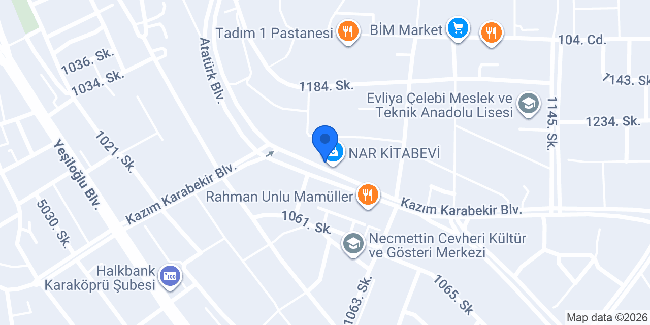 ZİRVE LOUNGE konumu