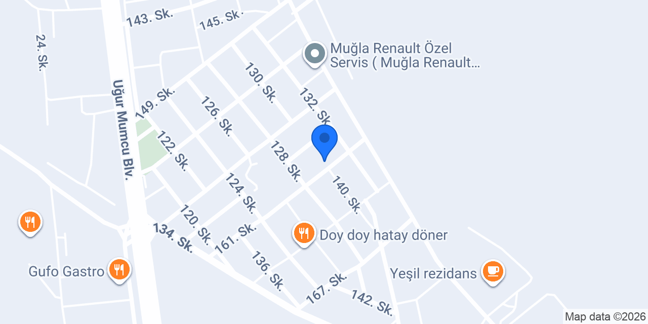 MUĞLA YAĞMATİK konumu