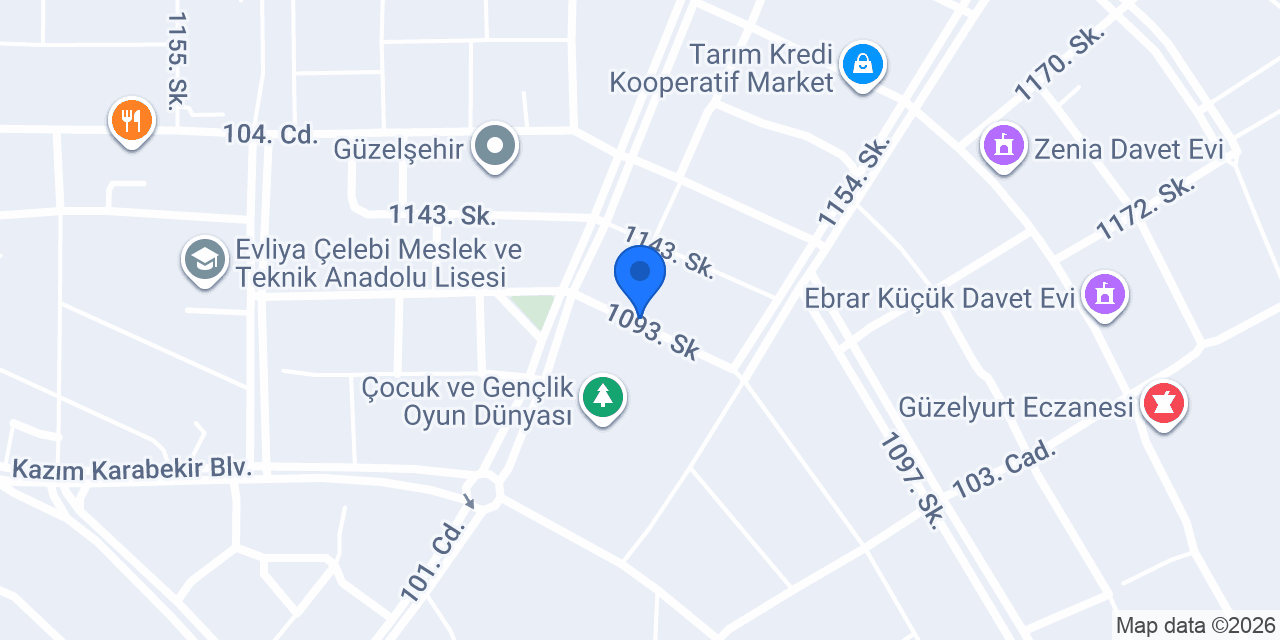 MuzipoKidsŞANLIURFA konumu