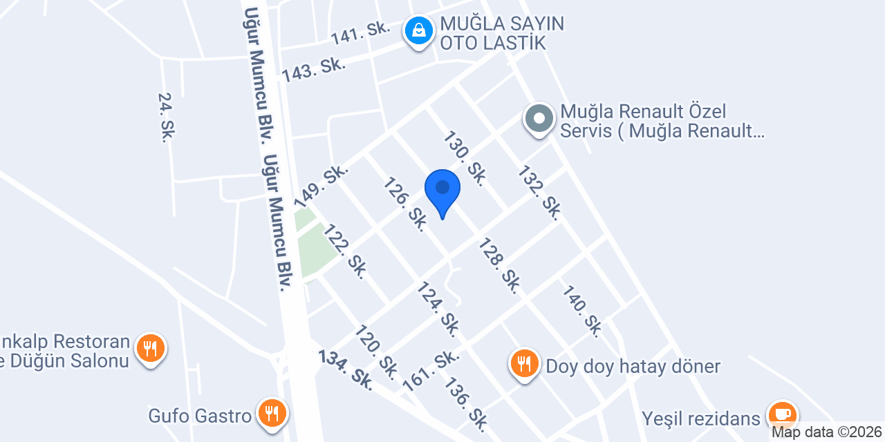 Üstün İş Otomotiv konumu