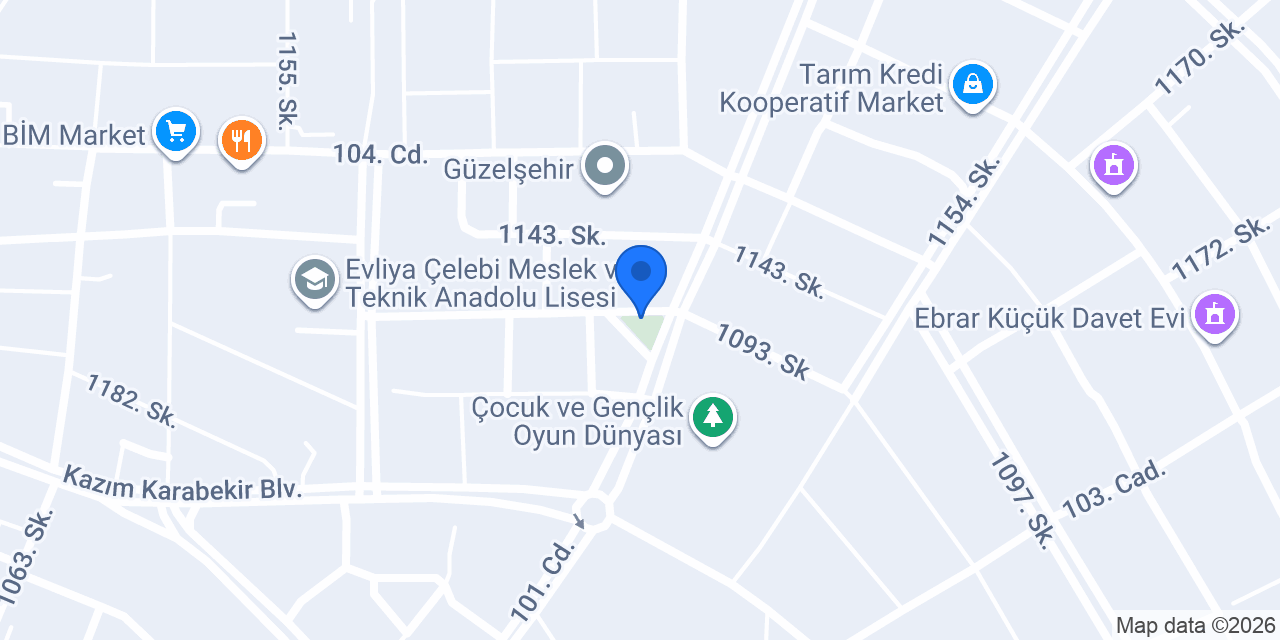 Güzelşehir Taksi konumu