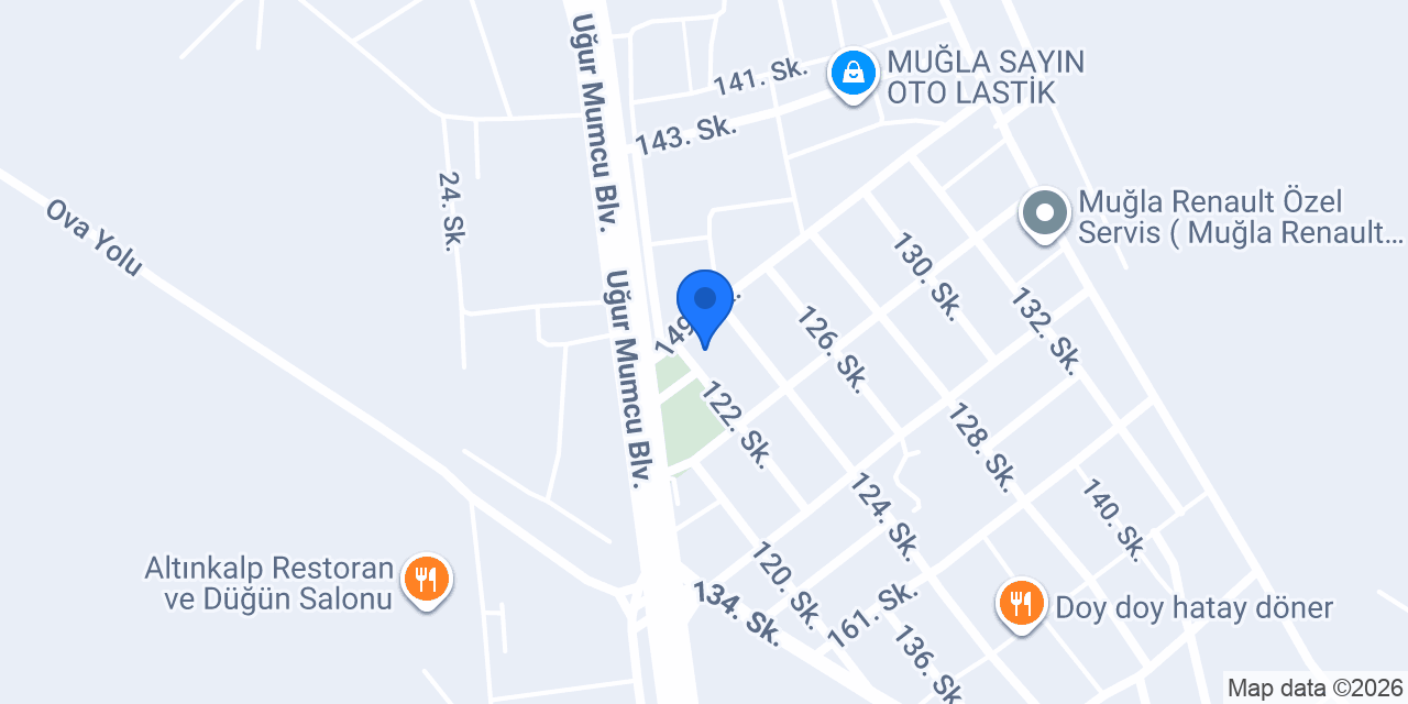 Oto Beyhan MINI Yetkili Servisi konumu