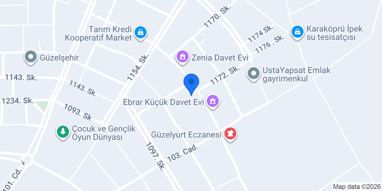 Güzelşehir kafe konumu