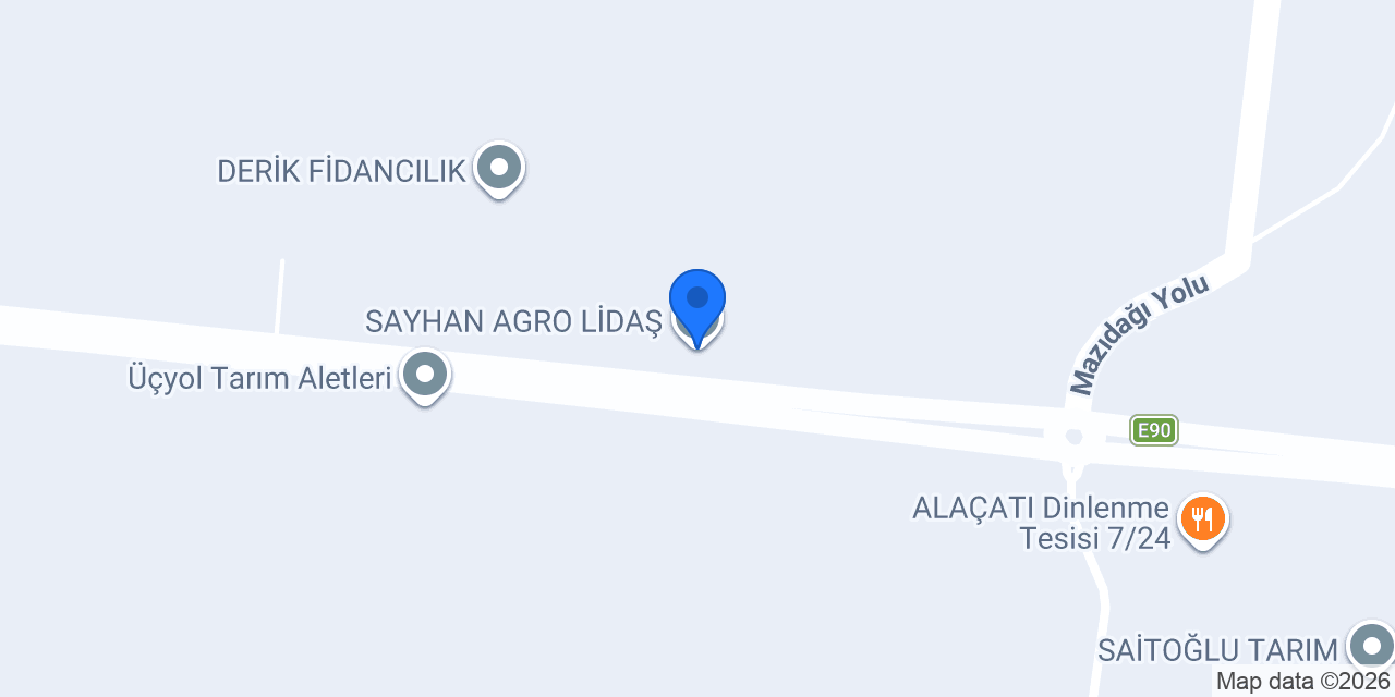 SAYHAN AGRO LİDAŞ konumu
