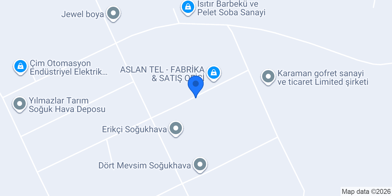 Griform Seperatör Plastik Ambalaj konumu