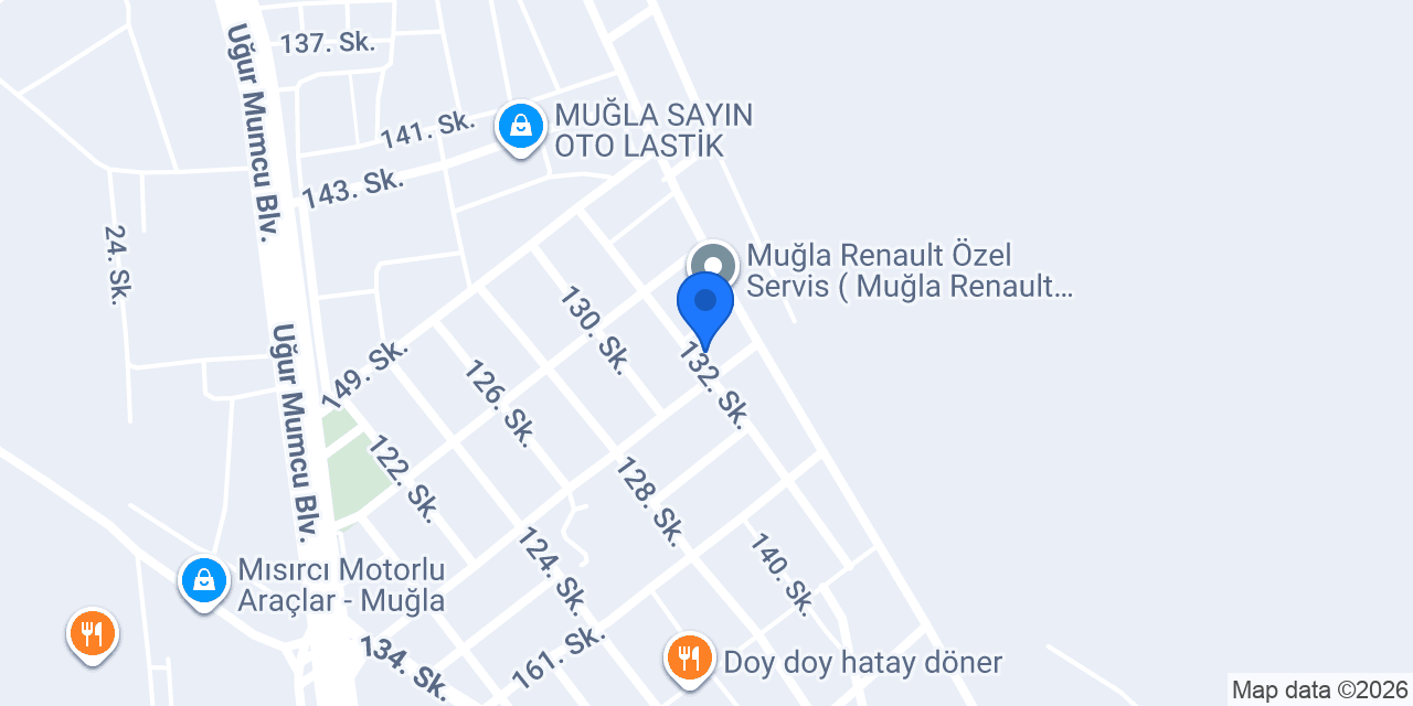 Redline Elektrik & Makine konumu
