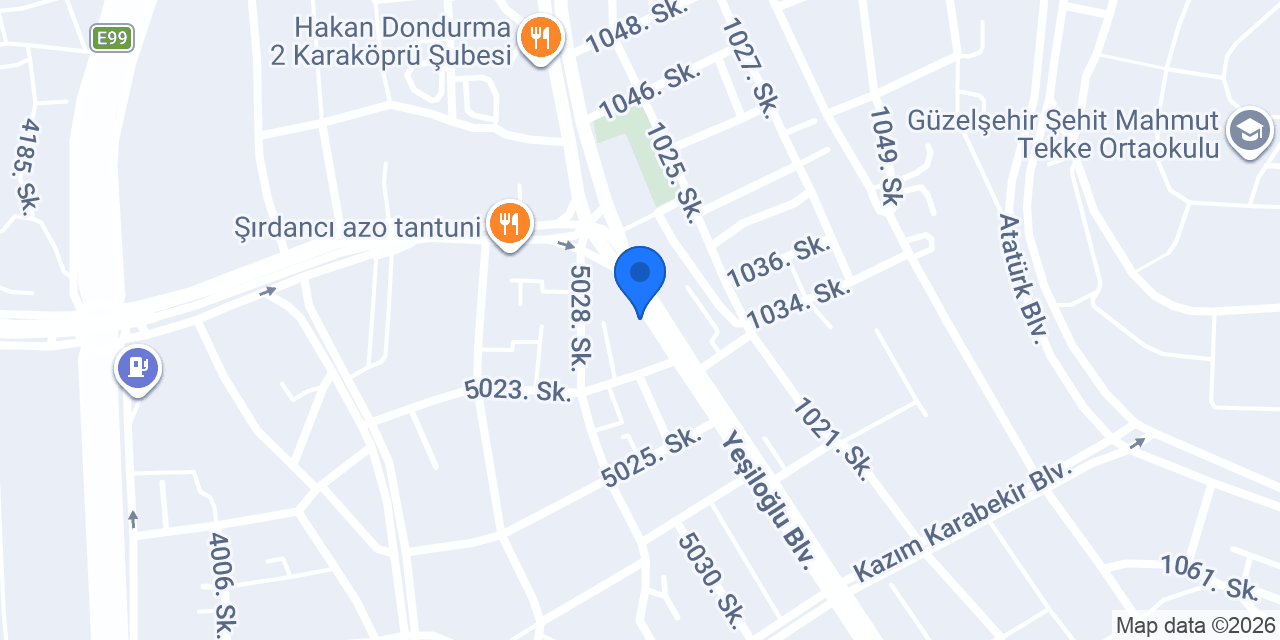 Şanlıurfa Emlakçılar konumu