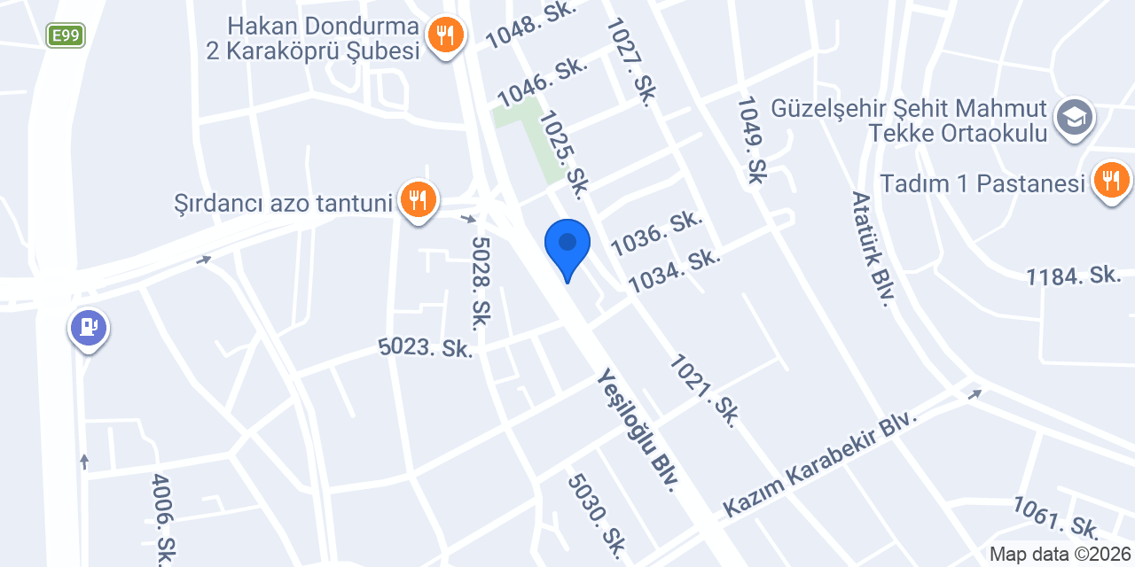 Sun Brothers Pizza Şanlıurfa konumu