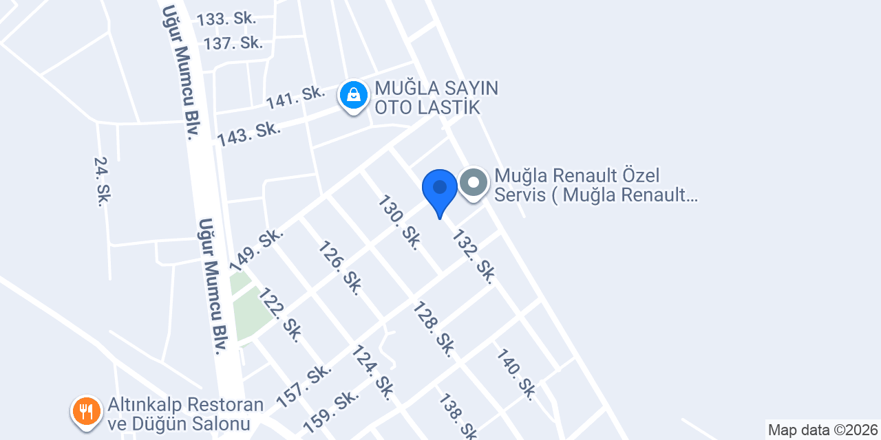 Enes Honda Özel Servis konumu