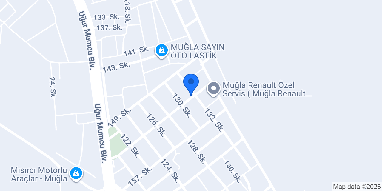 MUĞLA OTO EKSPERTİZ GARANTİLİ ARABAM konumu