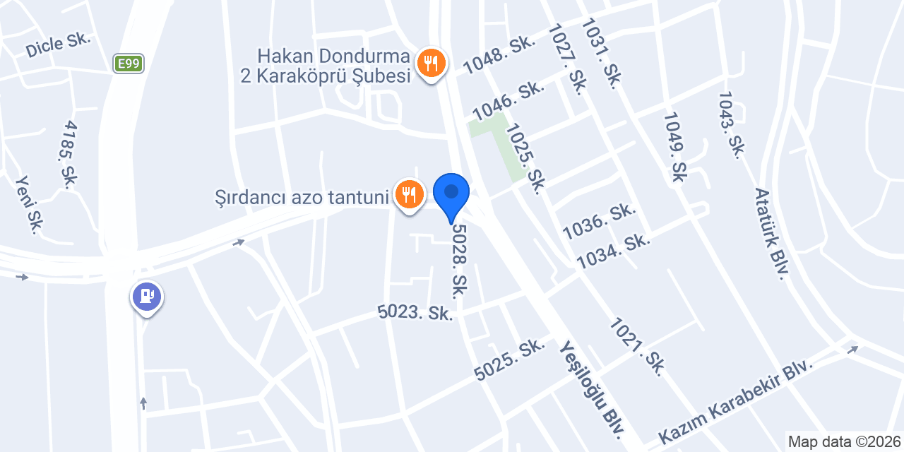 Gülcan Butik konumu