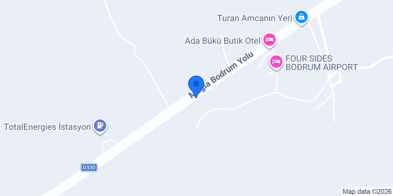 Alsancak Unlu Mamuller Bodrum Airport konumu