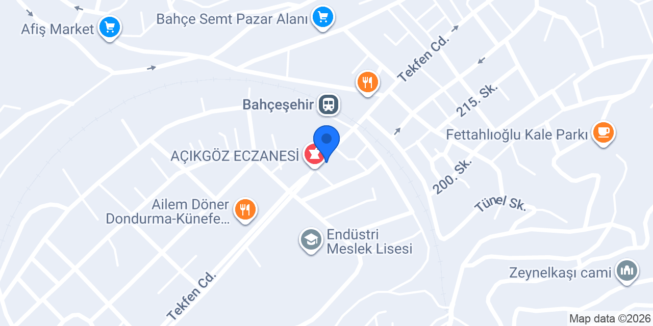 EYLÜL ECZANESİ konumu