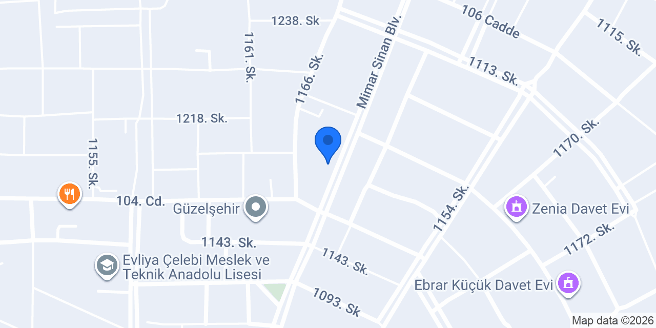 Şanlıurfa Çağlayan Döner konumu