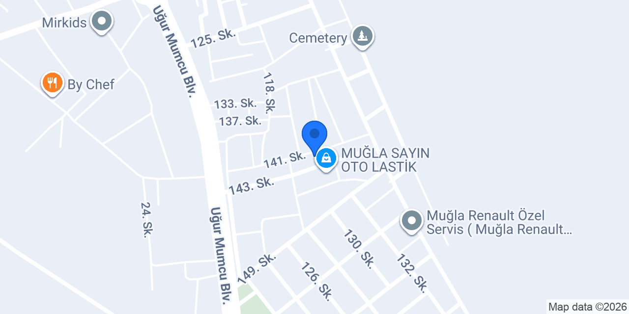 MUĞLA OTO EKSPERTIZ DYNOBIL konumu