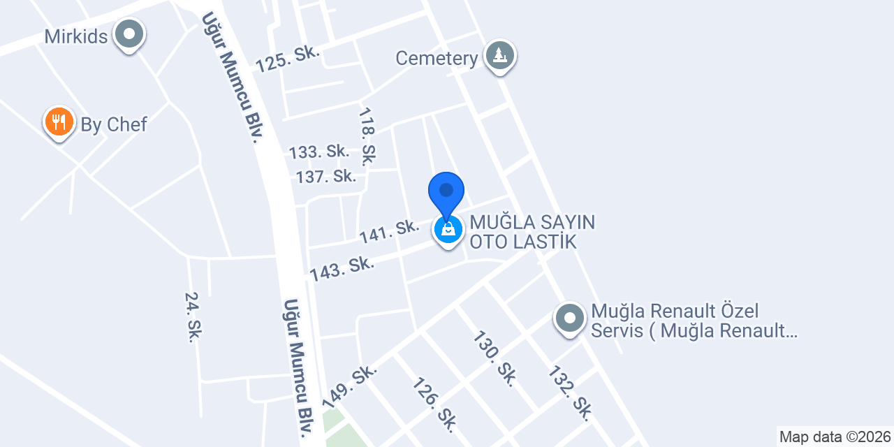Yağız auto konumu