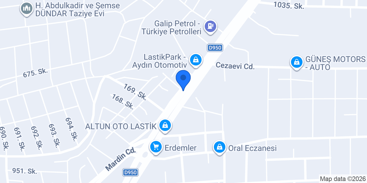 Özgün ekmek Fabrikası konumu