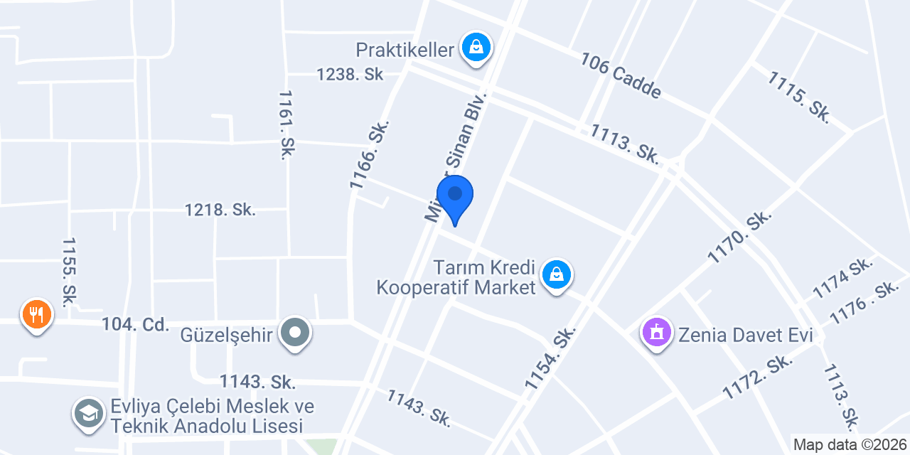 Osmanlı Kahvecisi Güzelşehir konumu