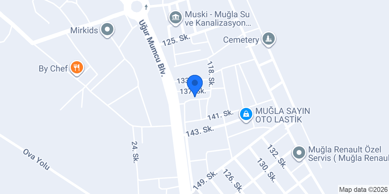 Japon Center Özel Servis konumu