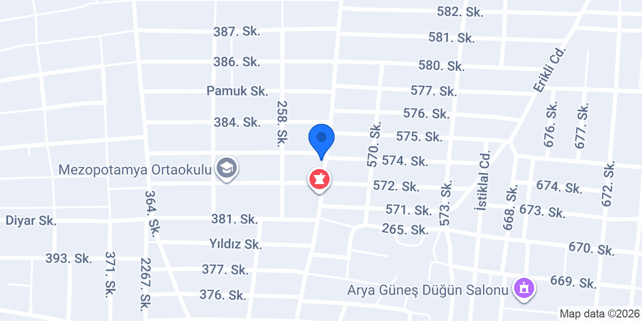 Kızıltepe su tesisatcısı konumu
