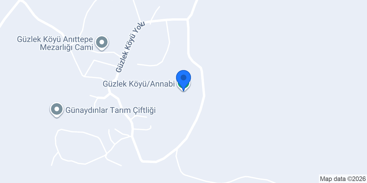 Güzlek Köyü/Annabi konumu