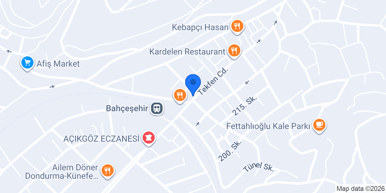 Özgür kasap bahce konumu