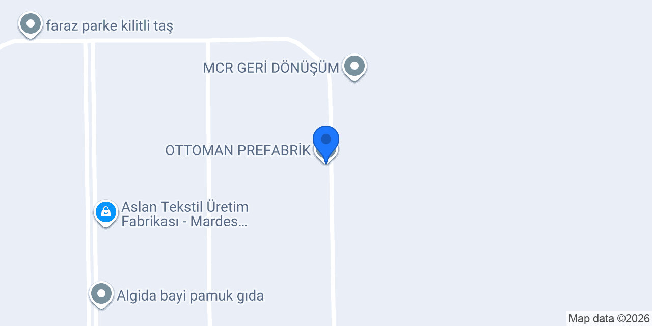 OTTOMAN PREFABRİK konumu