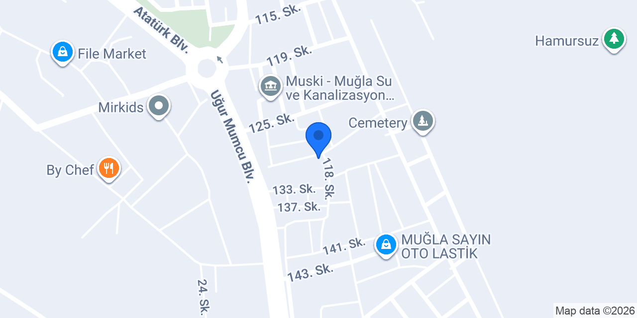 Erciyes Efe Mermer konumu