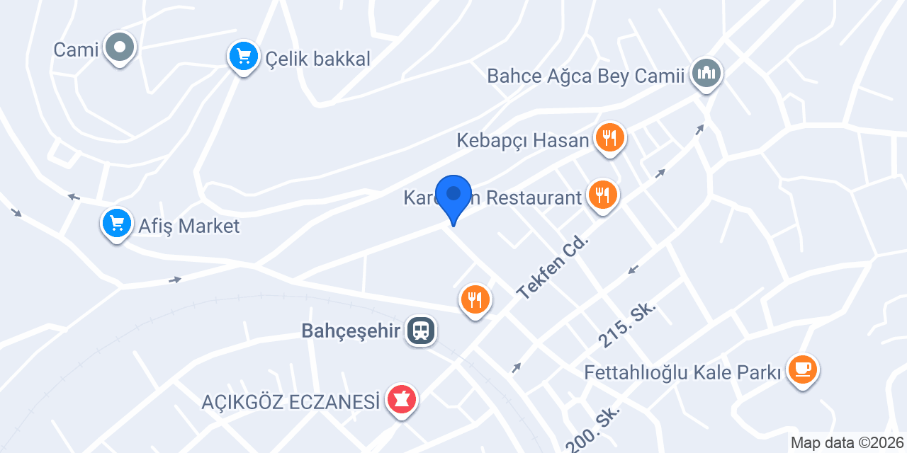 MRT İNEGÖL MOBİLYA BAHÇE konumu