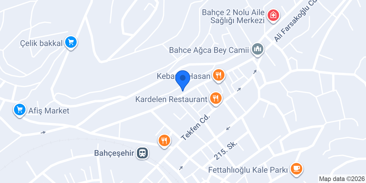 Bahçe Sevda Elektrik konumu