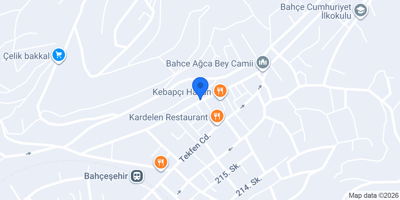 Bahçe Emir Elektrik konumu
