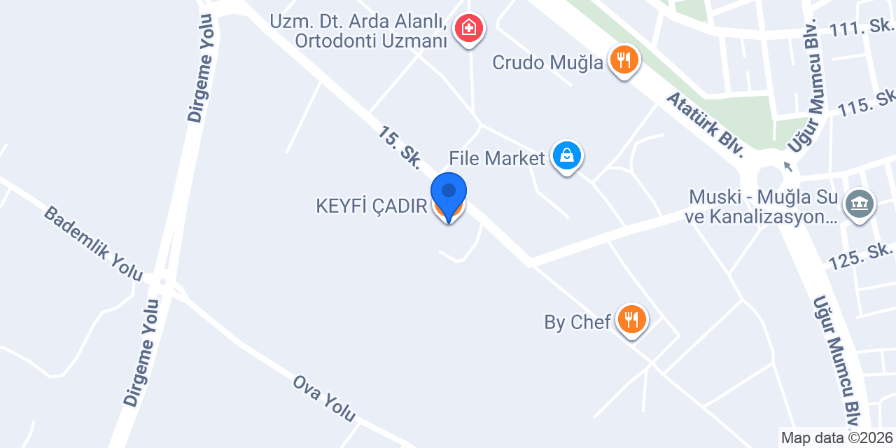 KEYFİ ÇADIR konumu