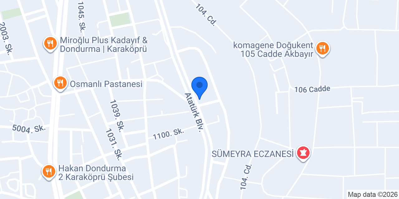 İnvera Mimarlık konumu