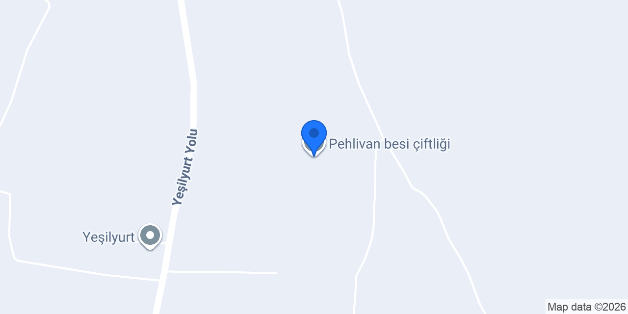 Pehlivan besi çiftliği konumu