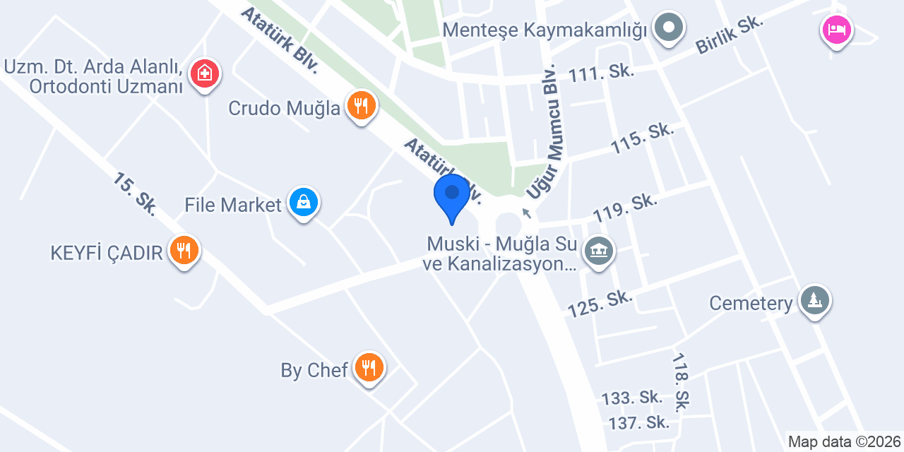 Diş Hekimi Ahmet Beler konumu