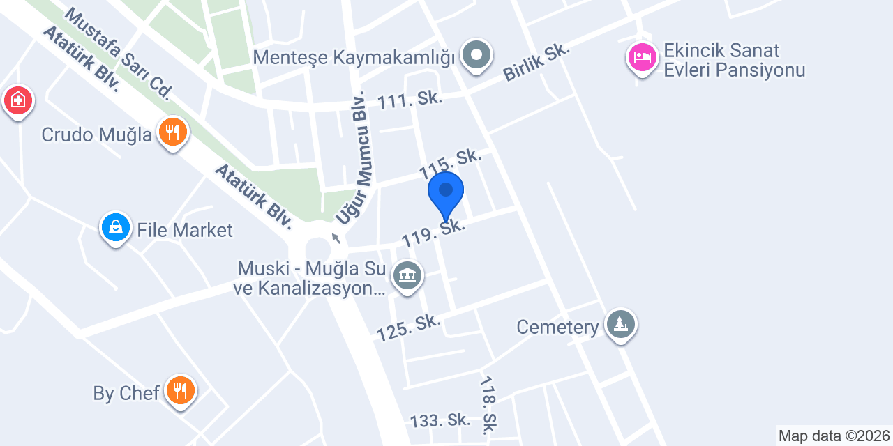 Sürat Kargo Karya Şube konumu